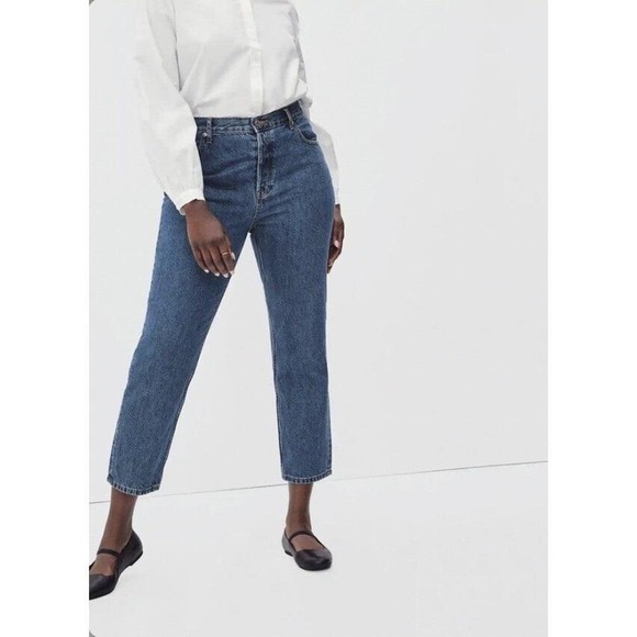Everlane Denim - Everlane The Curvy 90s Cheeky Straight Leg Ankle Jeans Women's Size 28